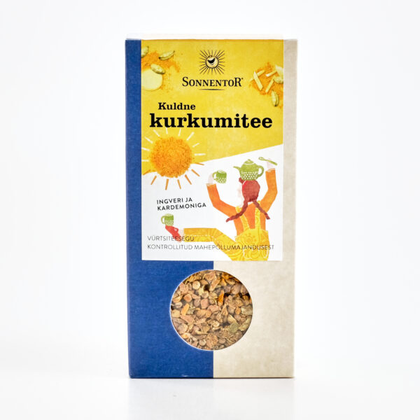 Kuldne kurkumitee 120g (puru) Sonnentor